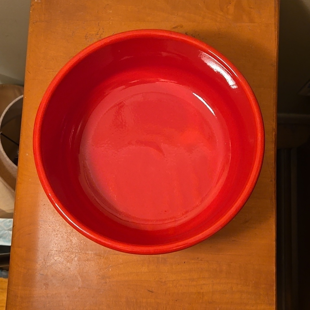 Waechtersbach Spain Red Serving Mixing Bowl - Picture 2 of 4